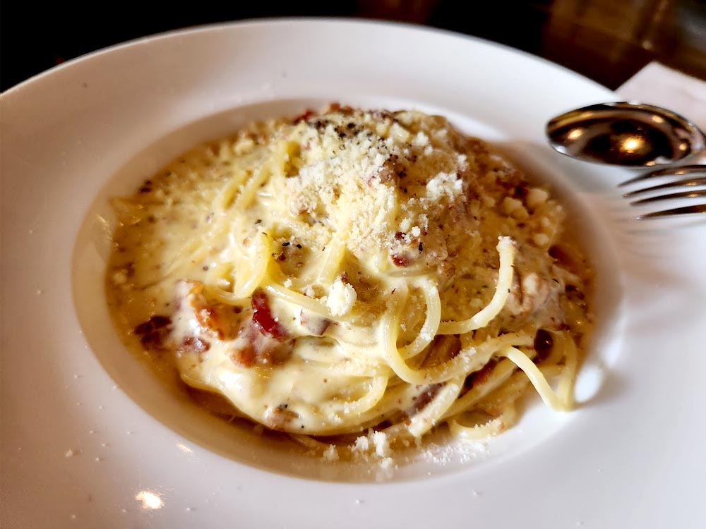 Carbonara @ Da Paolo Pizza Bar | YumzYumz